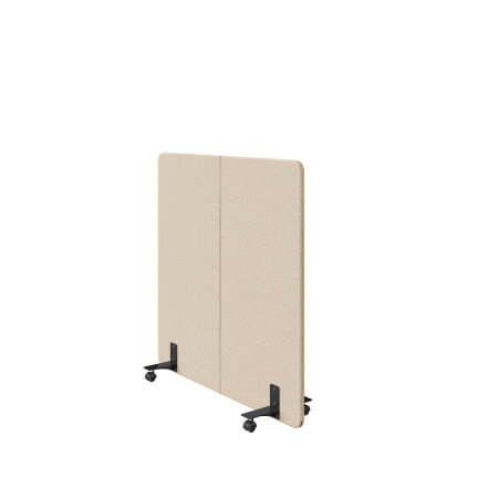 Муви. Мобильная перегородка 140х140. (Мобильная перегородка 140х140 sweet_cream)