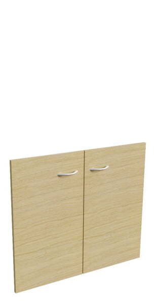 Двери деревянные низкие без замка Steel 11554 800x16x675 (Дуб светлый)