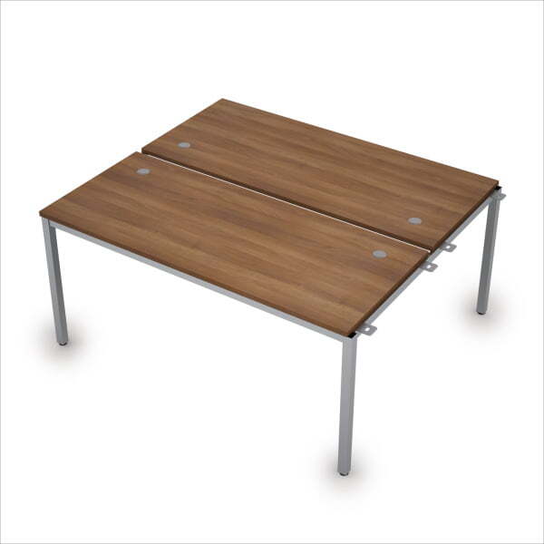 6МБН.274 Сдвоенные бенч-системы, начальный модуль (1600x1435x750) (Шамони темный/Алюминий матовый)