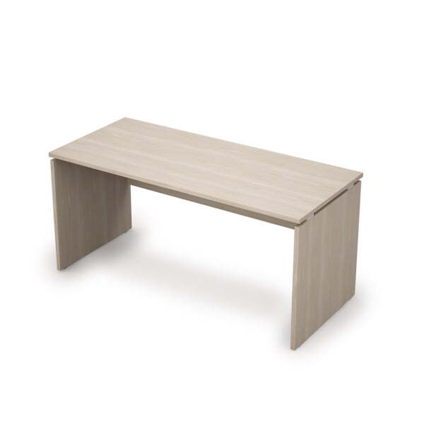 6С.004 Стол прямолинейный (1600x700x750) (Шамони светлый)