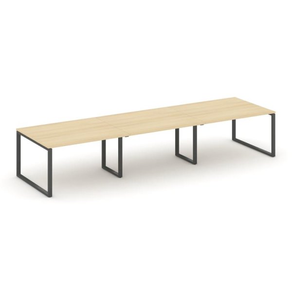 Стол переговорный SN-6O.SPRG-053.3 (4410х1180х750) (Акация Лорка/Металл Антрацит)