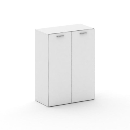 Шкаф широкий средний Fresco FR.ST-204 black (896x460x1202) (Белый Бриллиант UM-Лакобель Белый-Лакобель Белый | Хром)