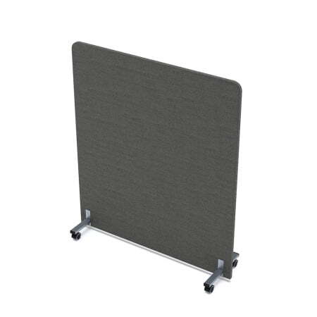 Акустическая мобильная перегородка SOFTOffice 011.МП.1214 1200x377x1400 (Silver)
