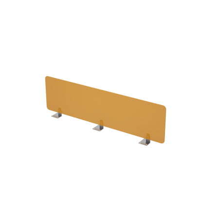9БР.010.3 Барьер оргстекло, фронтальный (1200x4x300) (Orange)