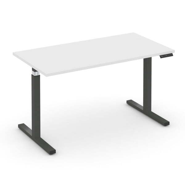 Стол электроподъемный MV.SE-3.7 1380x720x720-1190 (Белый Бриллиант/Антрацит металл)