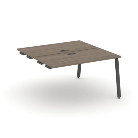 Стол-приставка к опорным элементам SN-6A.DPRS-014 (1580х1432х750) (Вяз Благородный/Металл Антрацит)