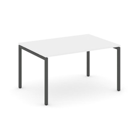 Стол переговорный SN-4P.SPRG-002.3 (1180х980х750) (Белый/Металл Антрацит)