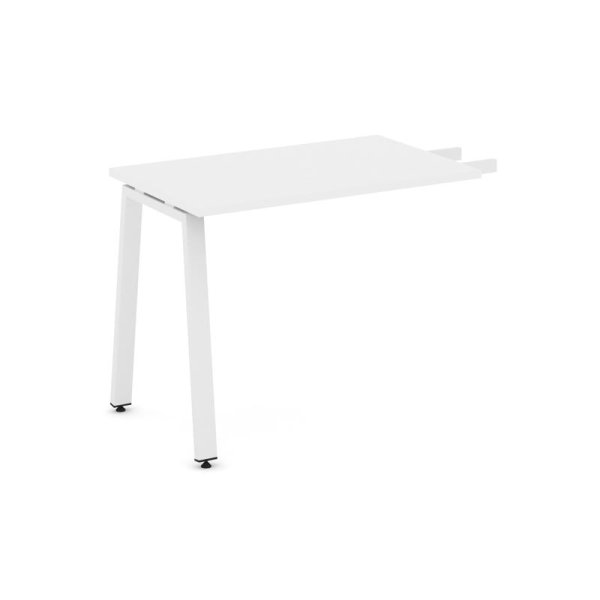 Брифинг-приставка SN-6A.BR-002 (780х600х750) (Белый/Металл Белый)