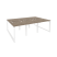 Рабочая станция на О-образном м/к Onix O.MO-D.RS-6.0.8 2340x1635x750 (Тиквуд Темный/Белый Металл)