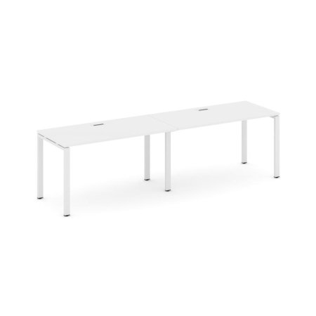 Рабочая станция 1 сторонняя SN-6P.ORS-003 (2760х600х750) (Белый/Металл Белый)