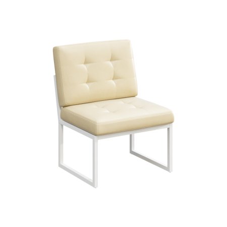 Диван одноместный NLT.D-1 (Oregon 11/Металл Белый)