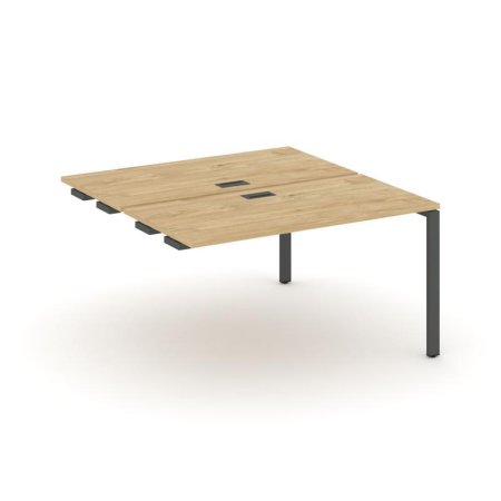 Стол-приставка к опорным элементам SN-6P.DPRS-024 (1580х1632х750) (Тиквуд Светлый/Металл Антрацит)