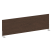 Экран боковой L1235мм Metal System Style Б.ЭКР-123 1235x18x348 (Дуб Наварра/Белый металл)