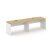 Рабочая станция 1 сторонняя SN-D.ORS-023 (2760х800х750) (Тиквуд Светлый/Антрацит)