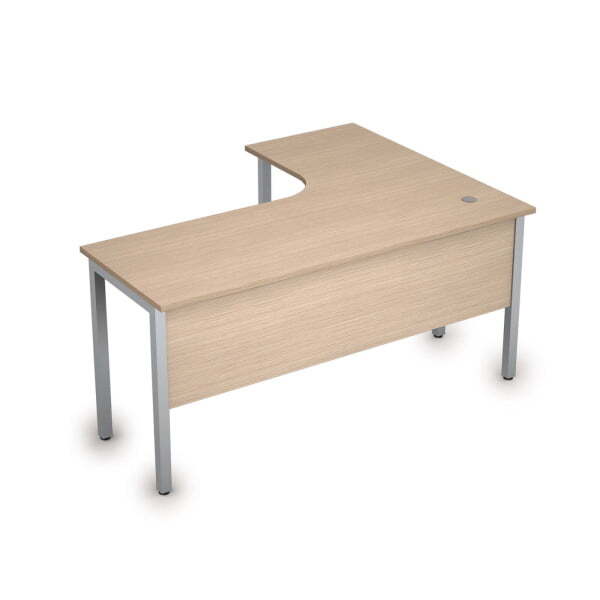 Стол письменный на металлокаркасе лев одиночная опора заказывается отдельно Стиль 2МД.132 1600x1200x (ДубСерый)