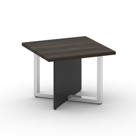 Стол журнальный, квадратный Shift SK.SG-KV-60 (600x600x450) (Дуб Мали-Антрацит | Хром)