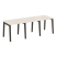 Рабочая станция на деревянных опорах Onix Wood OW.RS-3.0.8 2340x800x750 (Тиквуд Светлый/Дуб Темный)