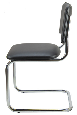 Стул офисный Сильвия 02S Черный (Черный)