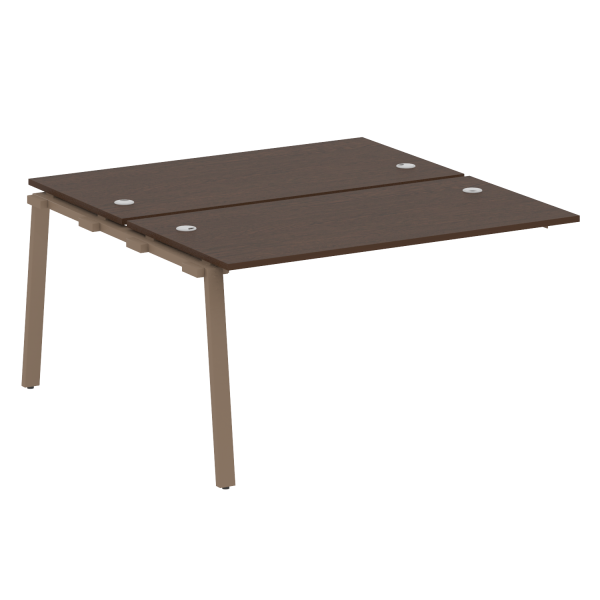 Проходной наборный элемент рабочей станции Metal System Style БА.ПРС-СП-2.3 1400x1475x750 (Венге Цаво/Мокко металл)