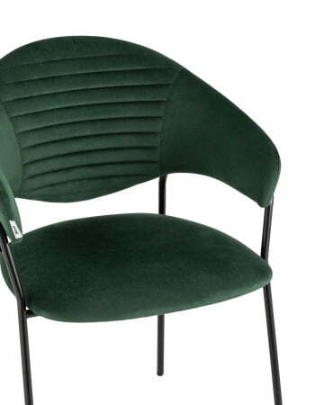 Стул Алексис велюр зелёный (Стул Алексис зеленый)