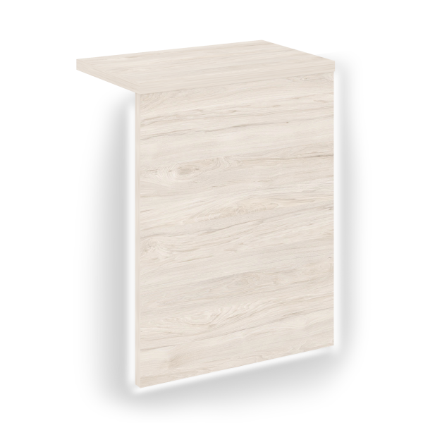 Накладка с подсветкой прямая высокая для О.R-F.MP.V-98 Onix О.R-NP.V-98.1.S 520x327x674 (Денвер Светлый)