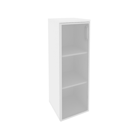 Шкаф средний узкий левый Onix O.SU-2.4RL 400x420x1207 (Белый Бриллиант)