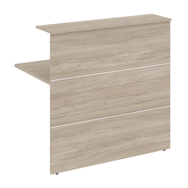 Модуль прямой высокий 1 180 с подвесом для монитора Onix О.R-MP.V-118C 1180x736x1160 (Дуб Аттик)