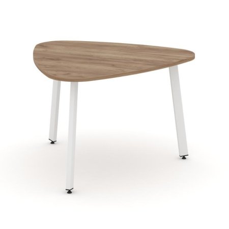 Стол переговорный SN-6.SPRG-71.3 (1200х1200х750) (Дуб Табак/Металл Белый)