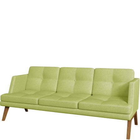 Диван офисный 3-х местный Беверли (Диван 3-местный kiton_08)