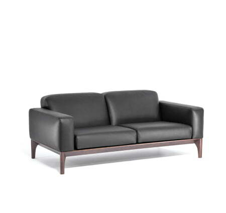 FIOTTO Диван 2-местный (ЧЕРН/ТАБАК)