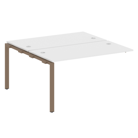 Проходной наборный элемент рабочей станции Metal System Style БП.ПРС-СП-2.3 1400x1475x750 (Белый/Мокко металл)