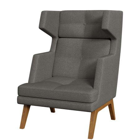 Кресло офисное высокое Беверли (Кресло высокое bravo_v_grey)