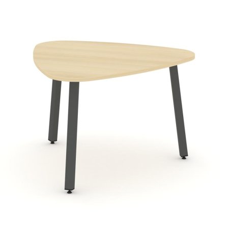 Стол переговорный SN-5.SPRG-71.3 (1200х1200х750) (Акация Лорка/Металл Антрацит)