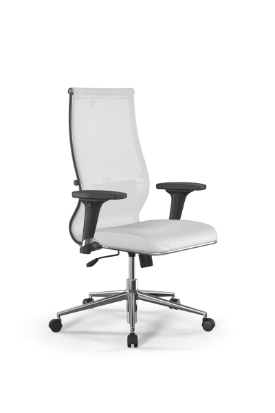 Кресло для руководителя Метта Sit 10 B2-163D - T+Extra /Km00/Wm12/D02P(M09.B23.G18.W02) (Белый)