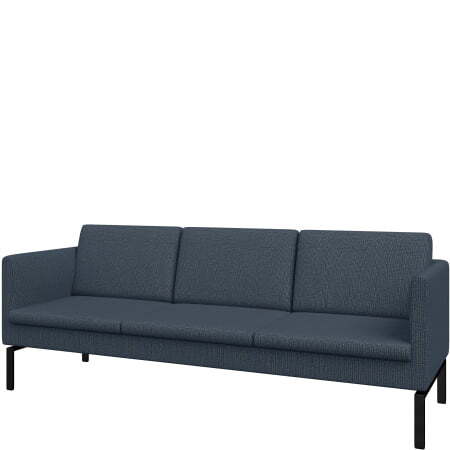 Диван для офиса 3-х местный Олли (Диван 3-местный romeo_10)