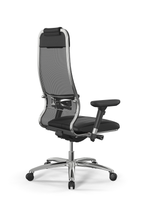 Кресло для руководителя Метта Samurai L1-2D - TS+Infinity /Uc00/Wm06/D13P(M26.B31.G20.W03) (Черный)