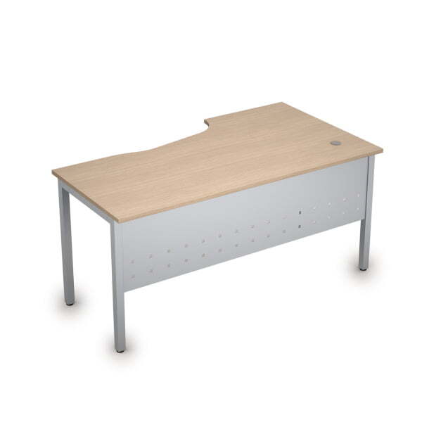 Стол письменный на металлокаркасе лев Стиль 2МК.120 1600x900x750 (ДубСерый)