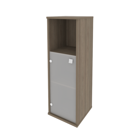 Шкаф средний  узкий, левый Style Л.СУ-2.2 Л 412x410x1215 (Вяз Благородный)