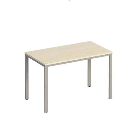 Стол письменный на металлокаркасе  Комфорт МП2 К 161 1200x670x750 (Дуб шамони светлыйСерый)