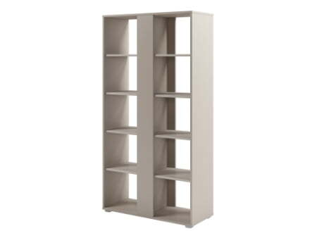 Стеллаж с планкой высокий Solution D-74 950x396x1820 (Акация Морава/Кашемир)