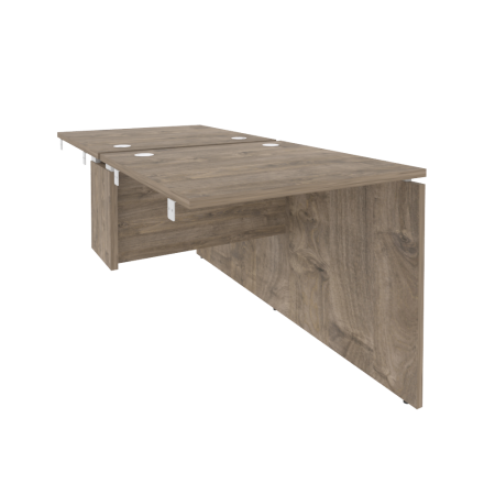 Стол-приставка двойной к опорным элементам Onix O.D.SPR-0.8 780x1635x750 (Тиквуд Темный)