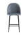 Стул полубарный Марсель велюр серый (Стул полубарный Марсель серый)