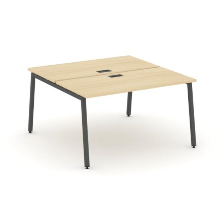 Рабочая станция 2-х сторонняя SN-4A.DRS-022 (1180х1632х750) (Акация Лорка/Металл Антрацит)