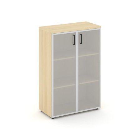 Шкаф средний широкий SN.STS.E-206 (796х400х1203) (Акация Лорка/Сатин)