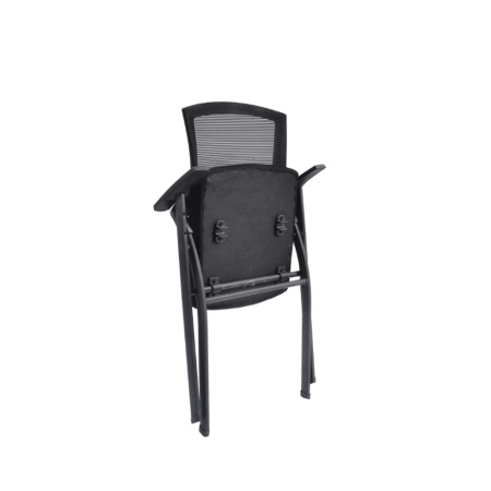 AL 854V Стул офисный, ткань | сетка (Черный)