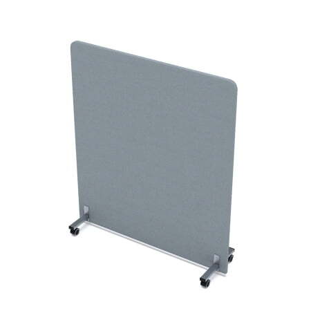 Акустическая мобильная перегородка SOFTOffice 011.МП.1214 1200x377x1400 (New grey)