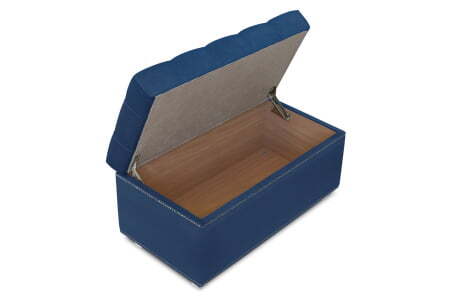 Банкетка Marcele 700 (720x420x450) Синий (Синий)