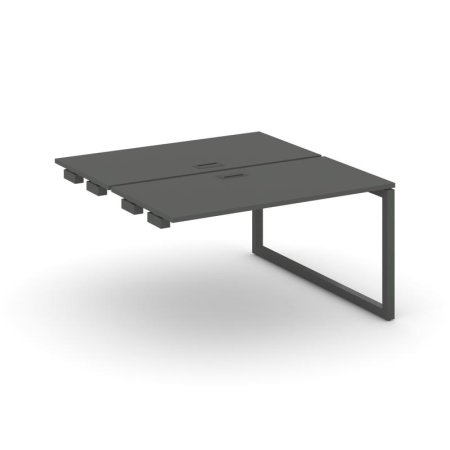 Стол-приставка к опорным элементам SN-5O.DPRS-014 (1580х1432х750) (Антрацит/Металл Антрацит)