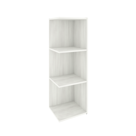 Модуль приставной 3 ячейки Locker Plus LK.PM-3 390x350x1203 (Снежная Патина)