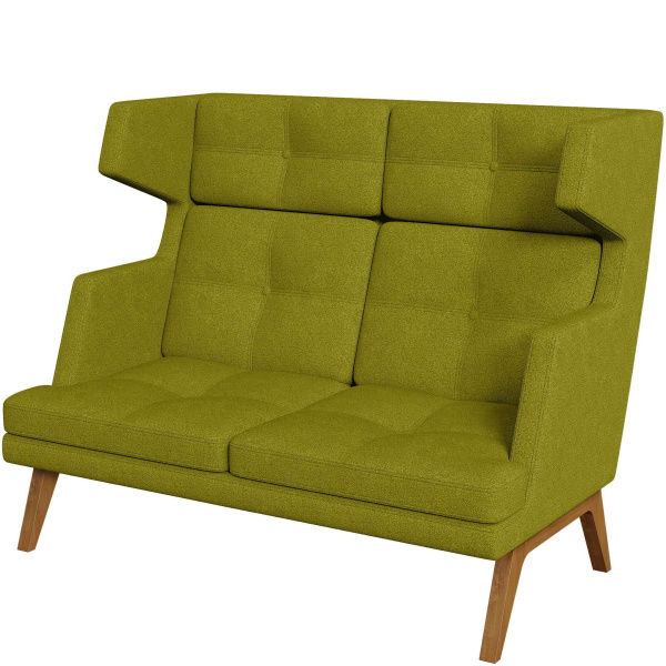 Диван офисный 2-х местный высокий Беверли (Диван 2-местный высокий dream_8)